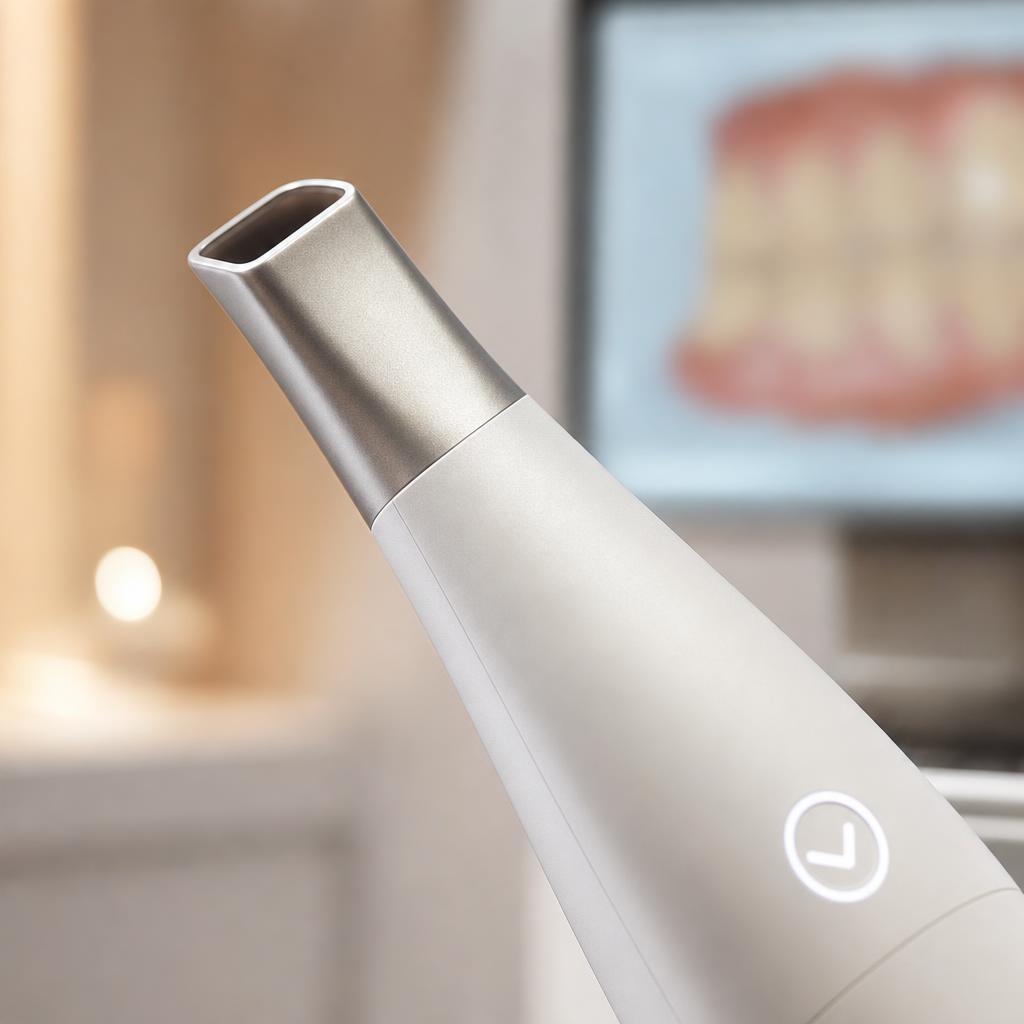 Digitaler 3D-Scan der Zähne